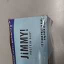 JiMMYBAR! Chocolate Peanut Butter Protein Bars 18g Protein Bar, 6g Low Sugar - 12 Count - 58g Health Bars - Functional Snack with Real Peanuts & Hand-Drizzled Chocolate