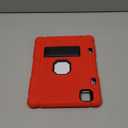 LTROP Case for iPad Air 11 inch M2 2024 Air 6th /10.9 Air 5th 2022/Air 4th 2020, Protective Cover with Kickstand Case for iPad Air 6 5 4 Generation, Red/Black