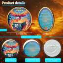 6 x Phoenix Rising Dumpster Fire Challenge Coin - Dumpster Fire Desk Accessories- Funny Desk Accessories for Work - Hilarious Coworker Go Away Token - Inspirational Gift for Colleague