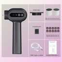 Cordless Electric Foot Callus Remover, 2-in-1 Rechargeable Callus Remover & Nail Polisher, 6 Speeds with 40 Sanding Heads, 1200mAh Long-Lasting Battery, Ergonomic Handle for Home & Travel Use