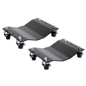 Pentagon Tool | Commercial Grade | 2-Pack  | Tire Dolly - Tire Skates | 3, 000 lbs Rating | (2 Pack, Black)
