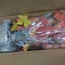 2 Pcs Fall Trees for Porch 2ft Artificial Maple Trees Autumn Decor
