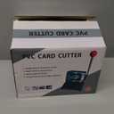 Heavy Duty Round Corner Punch Die Cutter, Badge Button Maker ID Cutter for 86x54mm Credit PVC Paper Business Card Photos (3.8" x 2.1")