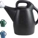 Chapin 47998 Watering Can, 2 Gallon, Indoor and Outdoor Plants, Lawn, Garden, Removable Nozzle, Drip-Free Sprinkler Head, Recycled Plastic, Black