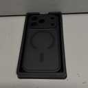 CANSHN Magnetic Compatible with iPhone 17 Pro Case, Upgraded [Full Camera Protection] [Compatible with Magsafe] [Translucent Matte] Shockproof Protective Phone Cover 6.3 Inch - Black