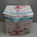 Nostalgia 3-Tier Party Fountain Holds 1 Gallon, LED Lighted Base, Includes 5 Reusable Cups, Clear