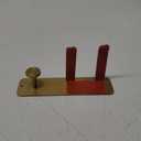 Hair Dryer Holder, Self Adhesive Blow Dryer Holder, Stainless Steel Hair Dryer Stand, Hair Dryer Holder Wall Mounted Compatible with Dyson Blow Dryer Gold