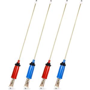 BlueStars WH16X10158 & WH16X10159 Washer Suspension Rod Set 28.5" (4Pcs) - For GE, Hotpoint Washer GTWN4250D0WS GTWN4250D1WS HSWP1000M4WW GCWP1800D1WW - Replaces PS3654190 PS3654191 2754602 AP5632455
