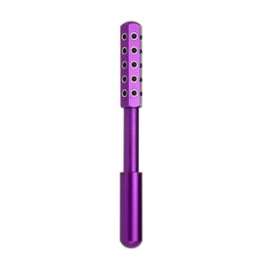 KOTOMI Radiance Beauty Roller,Up Lifting Facial Massage Roller, 30 Germanium Stone Face Sculpting Tool, Facial Roller for Face Beauty Massage, Helps Blood Circulation, Reduces Puffiness (Purple)