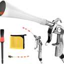 Tornado Dry Cleaning Gun Detailing Interior Dryer Air Blow Gun,Car Detailing Kit Interior Cleaner,Car Detailing Tools for Car Quickly Blasts Dirt and Dust Works with Air Compressor