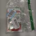 LivTee Blind Spot Mirror, Rectangular Shaped HD Glass Frameless Convex Rear View Mirror with wide angle Adjustable Stick for Cars SUV and Trucks, Pack of 2 (Adhesive Mount)