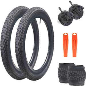 ZUKKA 20 x 2.125 Bike Tire 20 Inch Tires Kids Bike Tire Folding Replacement Tire for Kids Bike MTB Mountain Bike