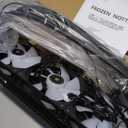 Thermalright Frozen Notte 360 Black ARGB V2 Water Cooling CPU Cooler, 360 Black CPU Cooler Specifications, 3120mm PWM Fans, S-FDB Bearings, Suitable for AMD/AM4, Intel LGA 1700/1150/1151/1200/2011