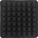 Tusvcupa Comfortable 3D Air Cell Seat Cushion, Air Inflatable Pressure Relief Seat Bolster for Wheelchair, Car, Office, Home Living, Sondur Travel Cushion with Adjustable Firmness (49-Point Cushion)