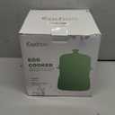 Hard Boiled Egg Cooker - CACHOO 14-Egg Rapid Stainless Steel Egg Boiler with 30-Min Timer & Auto Shut Off, Compact Electric Vegetable Steamer for Cooking, Dishwasher Safe, Beige (2-Tier)