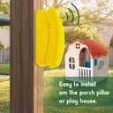 HAPPYPIE Toy Phone for Kids Swing Set Phone Pretend Phones and Learning Education Phones Plastic Telephone Creative Children Play Phone for Toddlers Baby Cell Phone Playhouse Phone (Yellow)