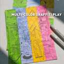 HIMI CC Marker Set, GOTO Museum Gift Box Dual Tip Quick Drying Markers, Clean Smelling Alcohol Marker,Hard and Soft Nib for Youth Adults Coloring Illustration, Great Value Pack (Orange)