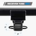Trailer Hitch for Hyundai Palisade/KIA Telluride 2020 2021 2022 2023 2024 2025, 2-Inch Receiver,Square Tube Frame, Black Class 3 Towing Hitch Kit Bike Rack