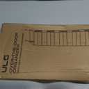 ULG 1 Pack Over Door Organizer with 5 Large and 10 Mesh Side Pockets, 44 lbs Weight Capacity Hanging Storage with Clear Window Kids Toys, Shoes, Diapers, Dark Grey, 5 Layers