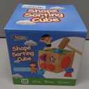 4-in-1 Montessori Toys for 1+ Year Old - Shape Sorting Activity Cube, Hammer Pounding Game, Baby Blocks & Sensory Toys for Toddlers 1-3, Wooden Toy Gift for 1 Year Old Boys and Girls