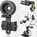 Eyeskey Universal Phone Adapter - Capture Stunning Moments with Your Smartphone Through Binoculars, Monoculars, Scopes, Telescopes, and Microscopes - Fits Most Smartphones
