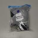 FUAMEY Dog Coat for Medium Dogs,Waterproof Dog Winter Jacket with Harness Built in Puppy Cold Weather Coats Reflective Pet Vest with Zipper Warm Fleece Dogs Snowsuit Windproof Black M (M(chest:21in))