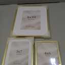 Set Gold Picture Frame 4x6 (6pcs), 5x70 (6pcs), 8x10 (3pcs)
