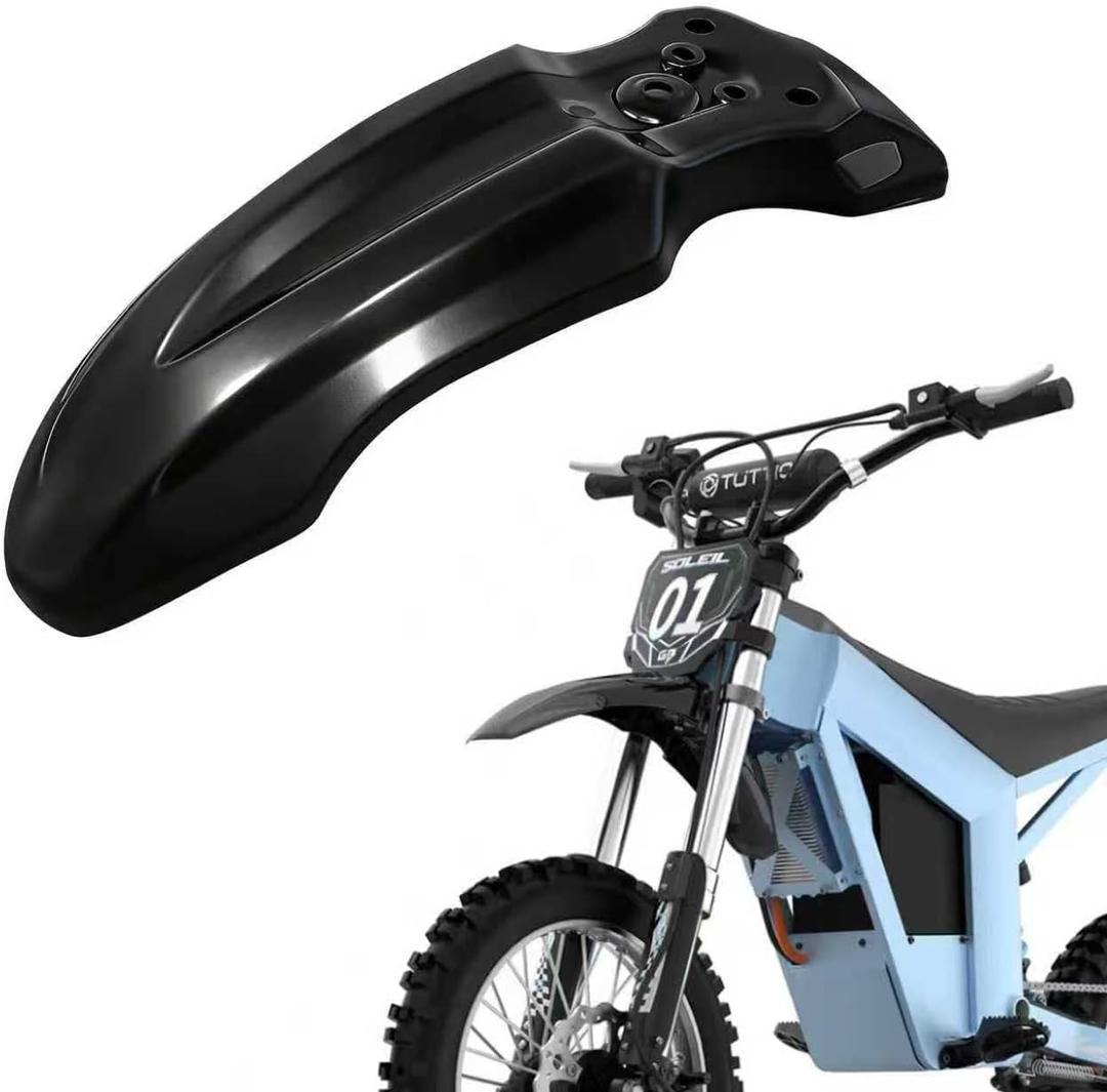 Plastic Motorcycle Front Wheel Fender Protector Compatible for CRF50 Plastics Kit for 125CC Pit PRO Trail Dirt Bike for Tutti Soleil 01 Fender Mud Guard
