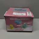 16 Piece Plastic Mixing Bowls with Lids Set - Nesting Bowls Set includes 8 Prep Bowls and 8 Lids, 2-in-1 Spoon-Fork, Large Salad Bowl for Preparing, Serving, and Storing, Dishwasher & Microwave Safe