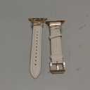 Minyee Leather Band Compatible with Apple Watch 42/41/40/38/44/45/46/49mm Women,Dressy Slim Premium Leather Strap with Designer X-Shape Metal Buckle for iWatch Series 11 10 9 8 7 6 5 4 SE/Ultra 3 2 1