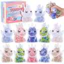 12 Pack Fidget Stress Balls for Kids Adults, Stress Relief Stress Ball, Bulk Squishy Squeeze Ball Set and Birthday Party Favors Missing Pieces Only 6