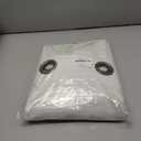 NICETOWN Natural 100% Blackout Linen Curtains 84 inch Long Burg for Living Room, 2 Panels, 52" Wide, Farmhouse Thick Completely Blackout Window Treatment Thermal Insulated Warm Drapes for Winter