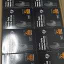 TitanFlex Heavy Duty Black Nitrile Gloves, 6 Mil with Raised Diamond Texture Disposable Gloves Latex Free, Powder Free, XL