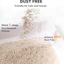 FUKUMARU Tofu Cat Litter, 100% Natural Ingredients Litter, Flushable, Dust Free, Quick Clumping, Lightweight, Low Tracking Cat Litter Pellets, Effective Odor Control, Unscented, 18 LBS (3 Packs) (18lbs, 6lb x 3 Bags)