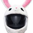 Motorcycle Helmet Cover, Funny Helmet Decoration, Fun Rides and Gifts(Plush Animal)