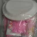Princess Birthday Party Decorations, 278Pcs Princess Party Girls Decorations Set Includes Prin cess Plates Napkins Cups Tablecloth Serve 24, Shoulder Strap Crown, Banner garland cake Toppers Balloons