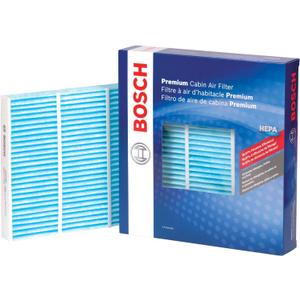 BOSCH 6090C HEPA Cabin Air Filter - Compatible with Select Ram 1500, 1500 Classic, 2500, 3500, 4500, 5500 Trucks (7.9" x 8.7" x 1.1")
