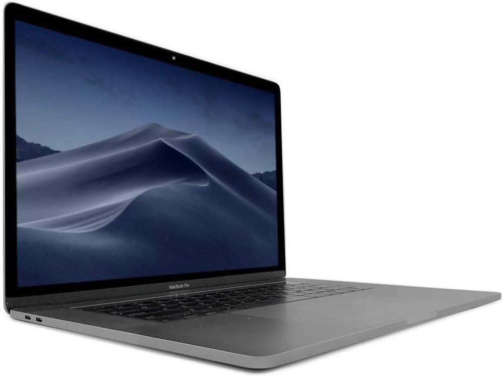 Apple MacBook Pro MLH42LL/A 15-inch Laptop with Touch Bar, 2.7GHz Quad-core Intel Core i7, 16GB Memory / 1TB SSD, Retina Display, Space Gray (Renewed)