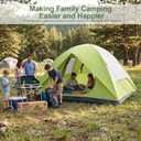 Heavy Duty Camping Tents, Outdoor Tents, 6 Person Family Camping Tent,Waterproof Windproof, 210D Oxford Fabric Ground Cloth