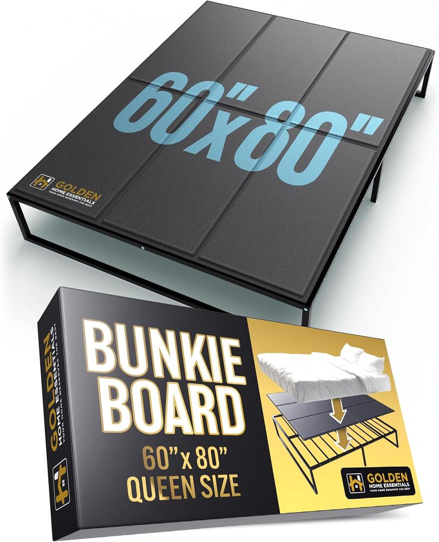 10mm Bunkie Board Queen Size (60x80'')  Slim Mattress Support  Quiet, and Moisture-Resistant Bed Board for Platform Bed Frames and Box Springs 10mm Bunkie Board Queen Size (60x80'')  Slim Mattress Support  Quiet, and Moisture-Resistant Bed Board for Platform Bed Frames and Box Springs