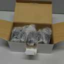 RidRed Office Chair Wheels - Replacement Rubber Wheels - Universal Fit 3 Inch Casters, Heavy-Duty Chair Casters, Noise Free, Fits 98% Chair, for All Floor (5) (Transparent)