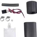 255LPH Electric Fuel Pump High Performance Replace Walbro GSS341 with Installation Kits