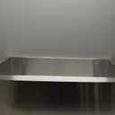 Comllen Commercial 33 Inch 304 Stainless Steel Farmhouse Sink, Single Bowl Kitchen Sinks 16 Gauge 9 Inch Deep Handmade Undermount Farm Apron Front Kitchen Sink (Brushed Nickel)