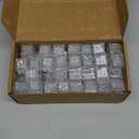 Light Up Ice Cubes, 96 Pack Multi Color Led Ice Cubes for Drinks IP67 Waterproof Reusable Glowing Flashing Changing Lights Water Activated Drink Lights for Cocktails Christmas Party Bar Wedding