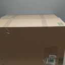 TURBRO Suburbs 20 in. Electric Fireplace Infrared Heater with Crackling Sound, Freestanding Fireplace Stove with Realistic Flame Effect, CSA Certified, Overheating Protection, Easy to Assemble, 1400W (Black)