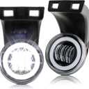 LED Fog Lights with DRL for Dodge Ram, Clear Lens Fog Lamps with Daytime Running Lights for 1994 1995 1996 1997 1998 1999 2000 2001 2002 Dodge Ram 1500 2500 3500 Accessories