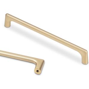 10 Pack 6-1/4 Inch(160mm) Cabinet Pulls Champagne Bronze Kitchen Cabinet Pulls Drawer Pulls Solid Cabinet Hardware