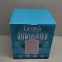 Stainless Steel Humidifier, 3L Warm Mist Humidifier, Easy Clean with Warm Steam Humidifier, Healthy Air Mist Humidifiers for Bedroom Living Room, with Sleep Mode and Auto-off Setting