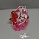 20 LED Pink Red Heart String Lights, 12Ft Valentine's Day Decorations Lights Outdoor Waterproof with 20 LED Red and Pink Heart Light for Home Fireplace Door Windows Fence Party Valentines Day Decor