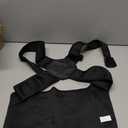 QFE Posture Corrector for Women and Men BackBrace (Black, XXX-Large)